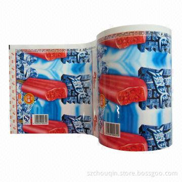 Film Roll with Printing, Used to Pack Frozen Food, Customized Sizes Accepted
